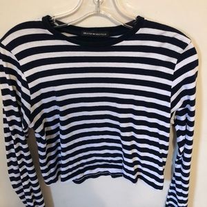 Brandy Melville long sleeve stripped shirt